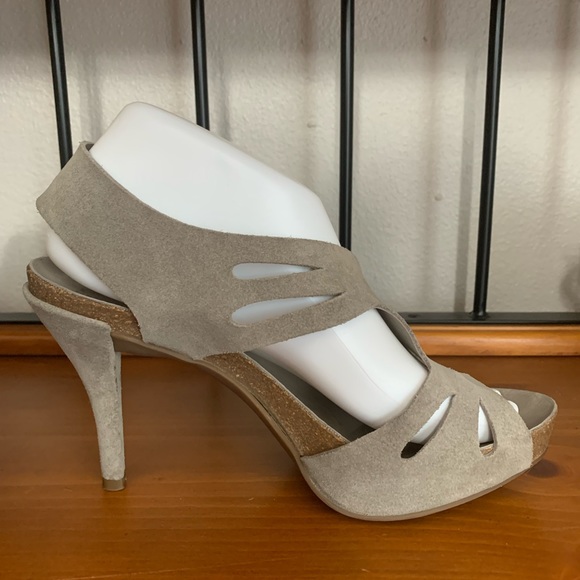Pedro Garcia Pamela Suede Slingback Sandals Size 38 US 8 - Picture 11 of 16